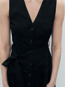 Платье миди MANGO модель 87009078_99 Фото