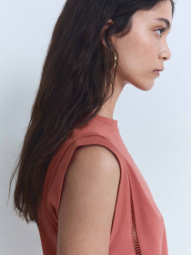 Майка MANGO модель 87085752_74 Майка MANGO модель 87085752_74 Фото