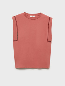 Майка MANGO модель 87085752_74 Майка MANGO модель 87085752_74 Фото