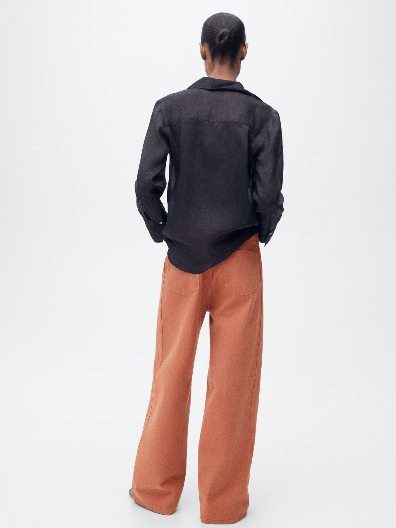 Прямые джинсы MANGO модель 87027719_28 Фото