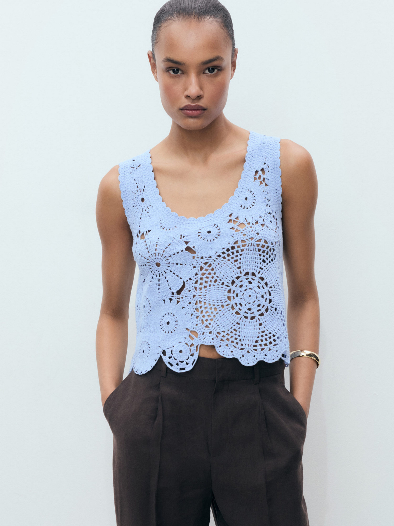 Топ MANGO модель 17061135_50 Фото