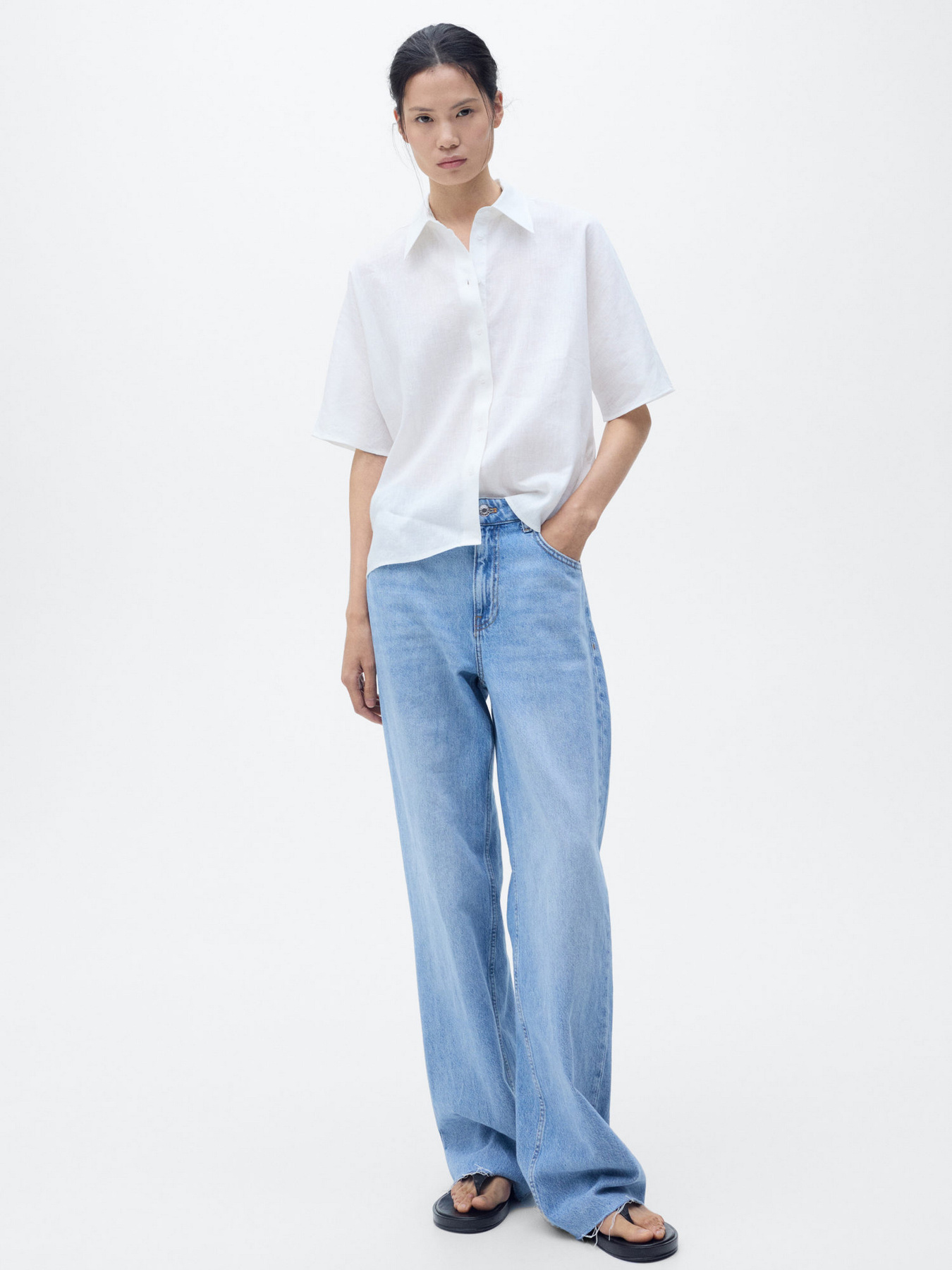 Рубашка MANGO модель 17081133_2 Фото