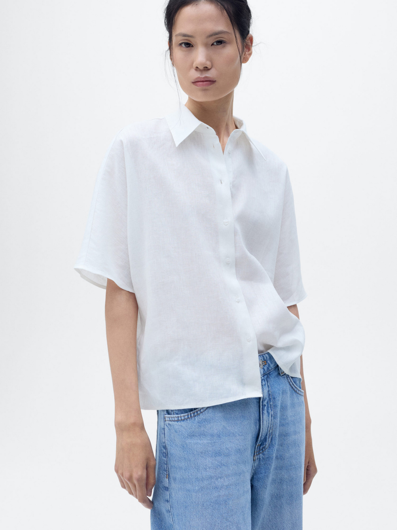 Рубашка MANGO модель 17081133_2 Фото