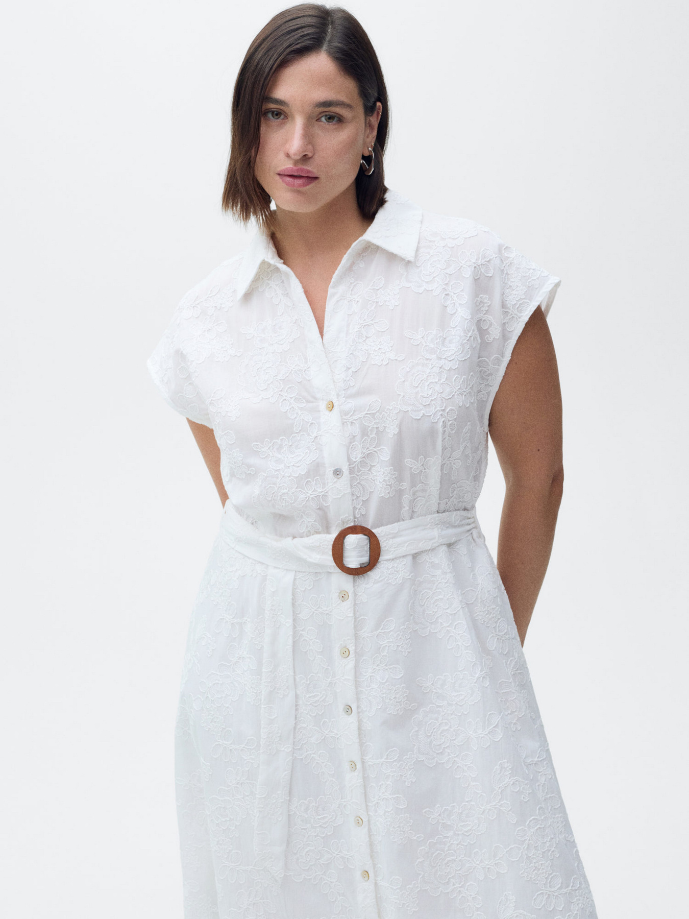 Платье миди MANGO модель 87029065_1 Фото