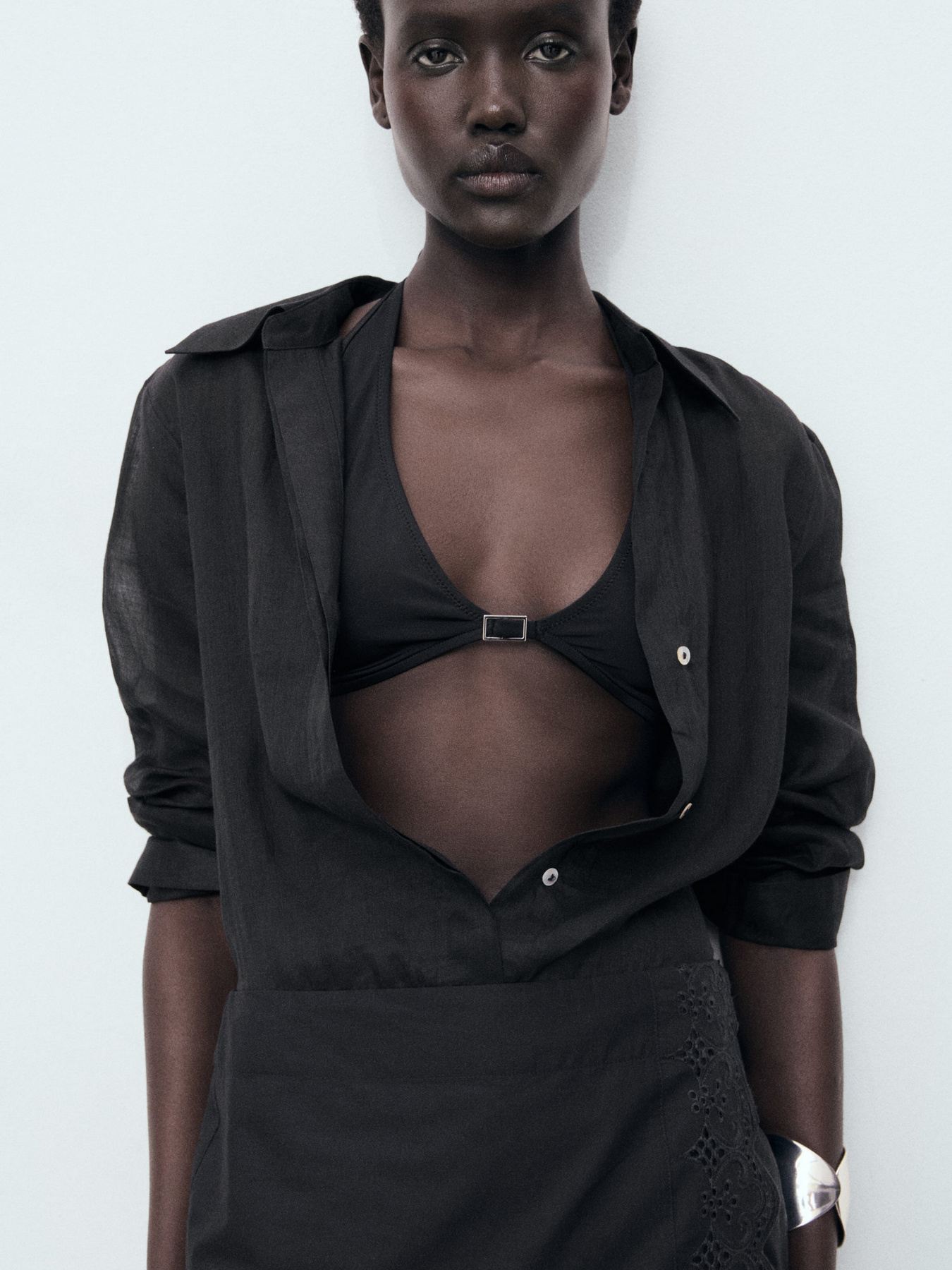 Спідниця міді MANGO модель 17071187_99 Фото