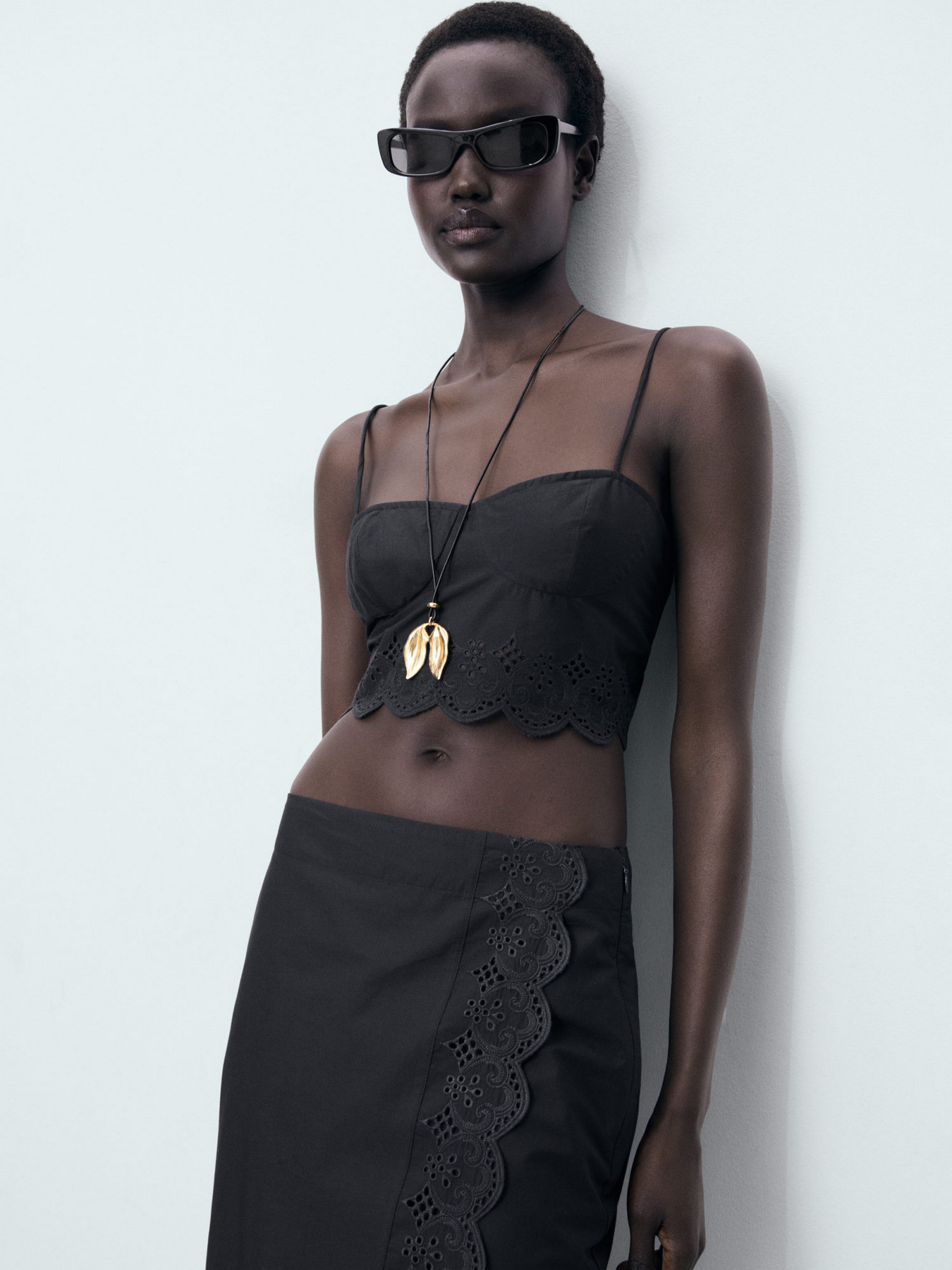 Спідниця міді MANGO модель 17071187_99 Фото