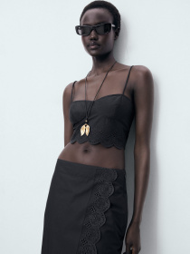 Спідниця міді MANGO модель 17071187_99 Фото