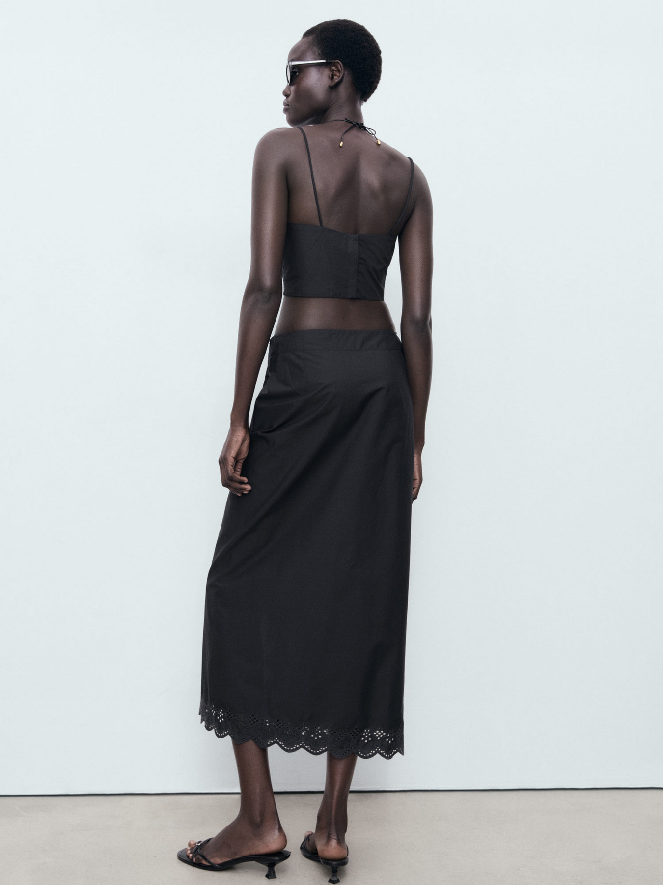 Спідниця міді MANGO модель 17071187_99 Фото