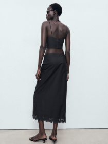 Спідниця міді MANGO модель 17071187_99 Фото