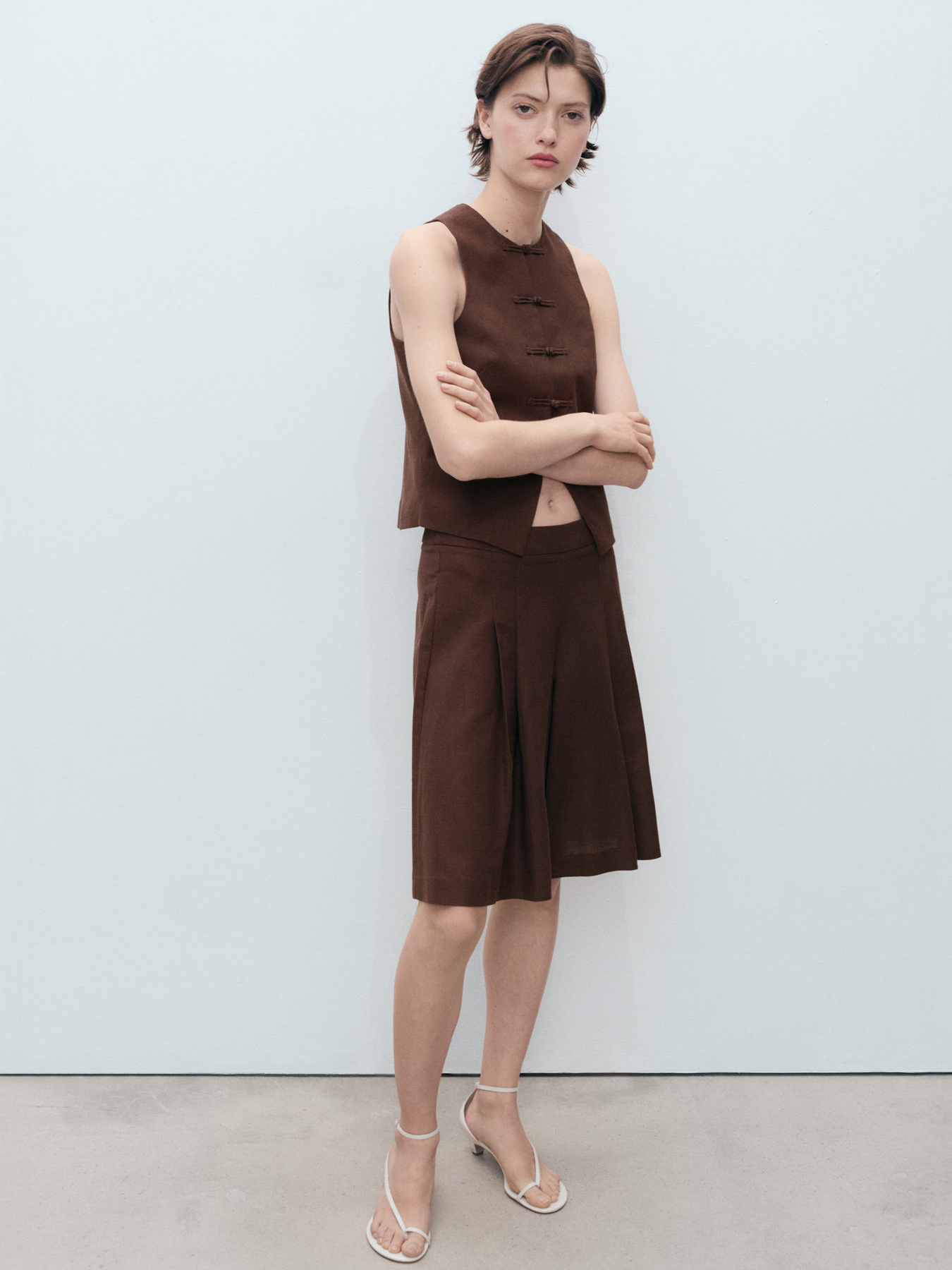 Шорты MANGO модель 17081141_32 Фото