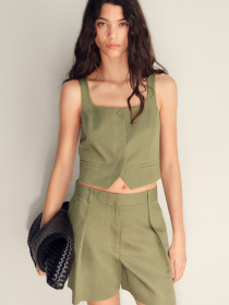 Шорты MANGO модель 17971153_37 Фото