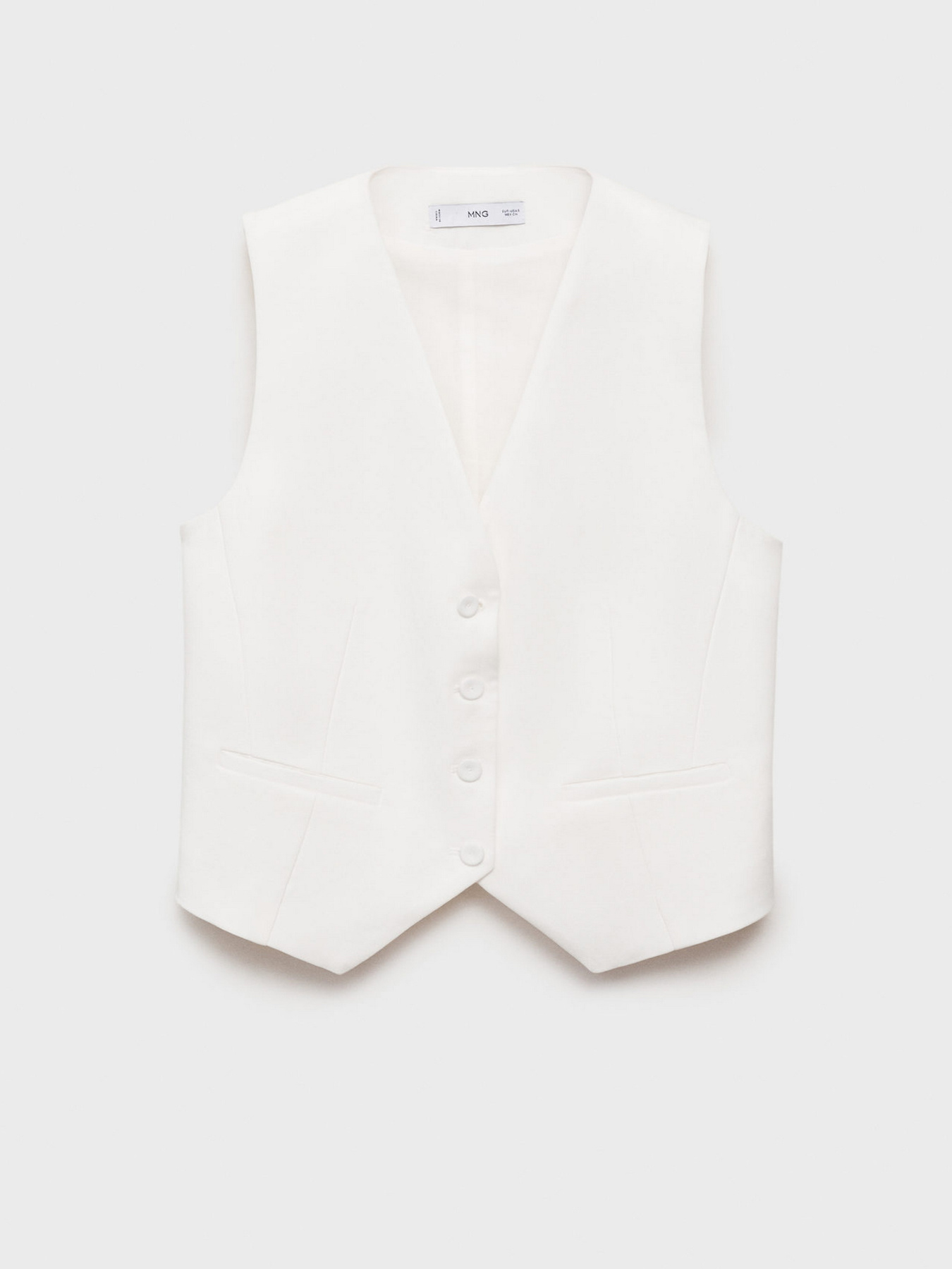Классический жилет MANGO модель 87059064_1 Фото