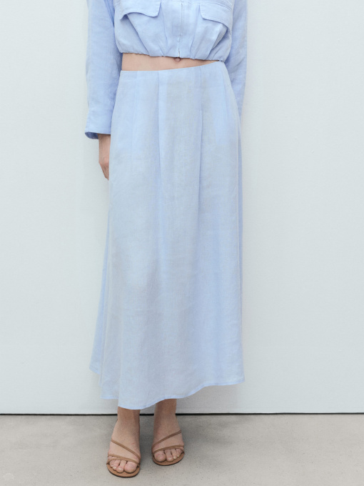 Юбка миди MANGO модель 87088640_50 Фото