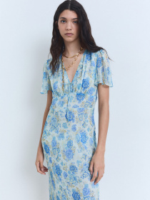 Платье миди MANGO модель 87019068_52 Фото