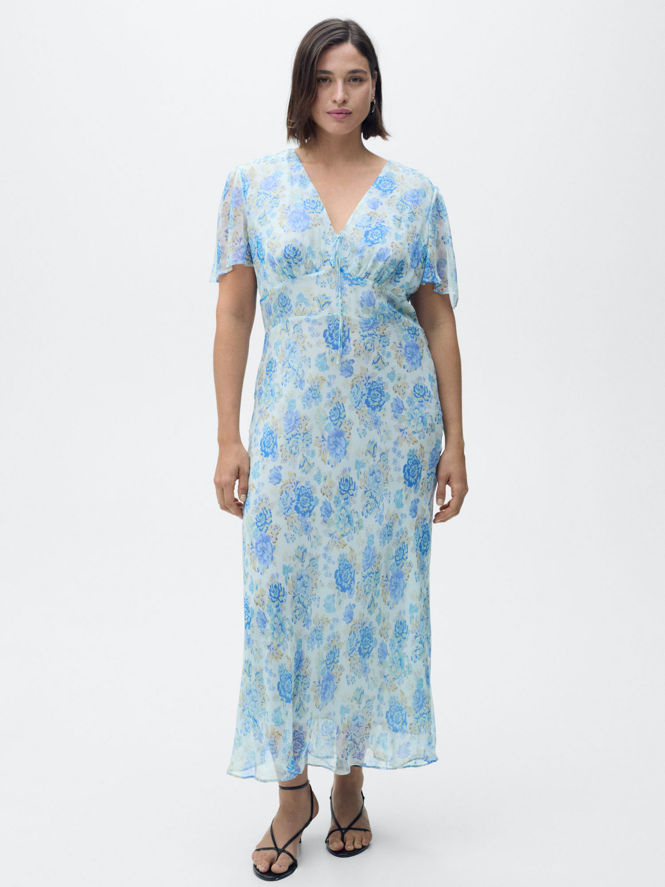 Сукня міді MANGO модель 87019068_52 Фото