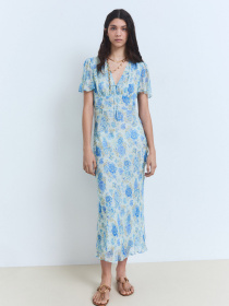 Платье миди MANGO модель 87019068_52 Фото