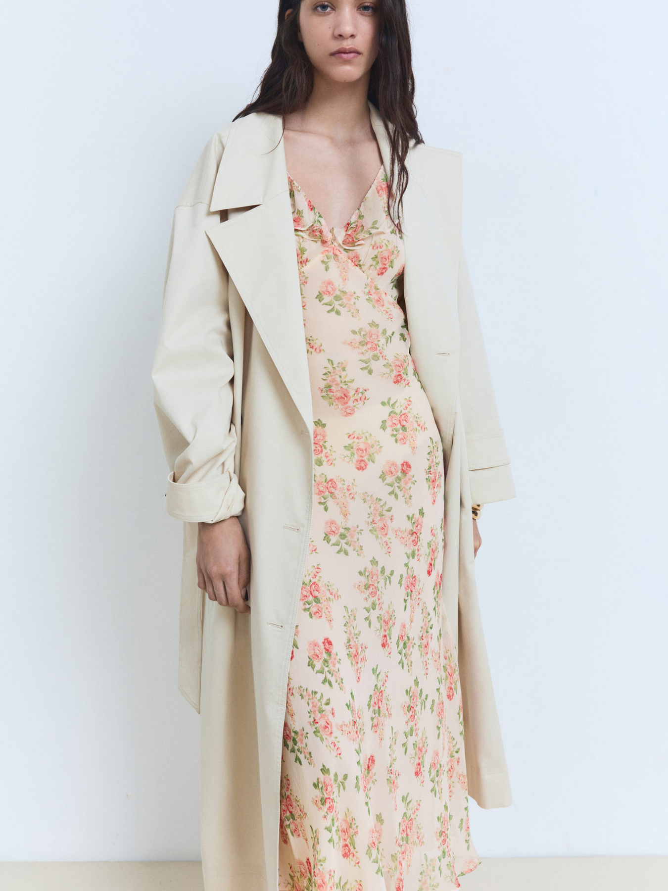 Сукня міді MANGO модель 87019069_5 Фото