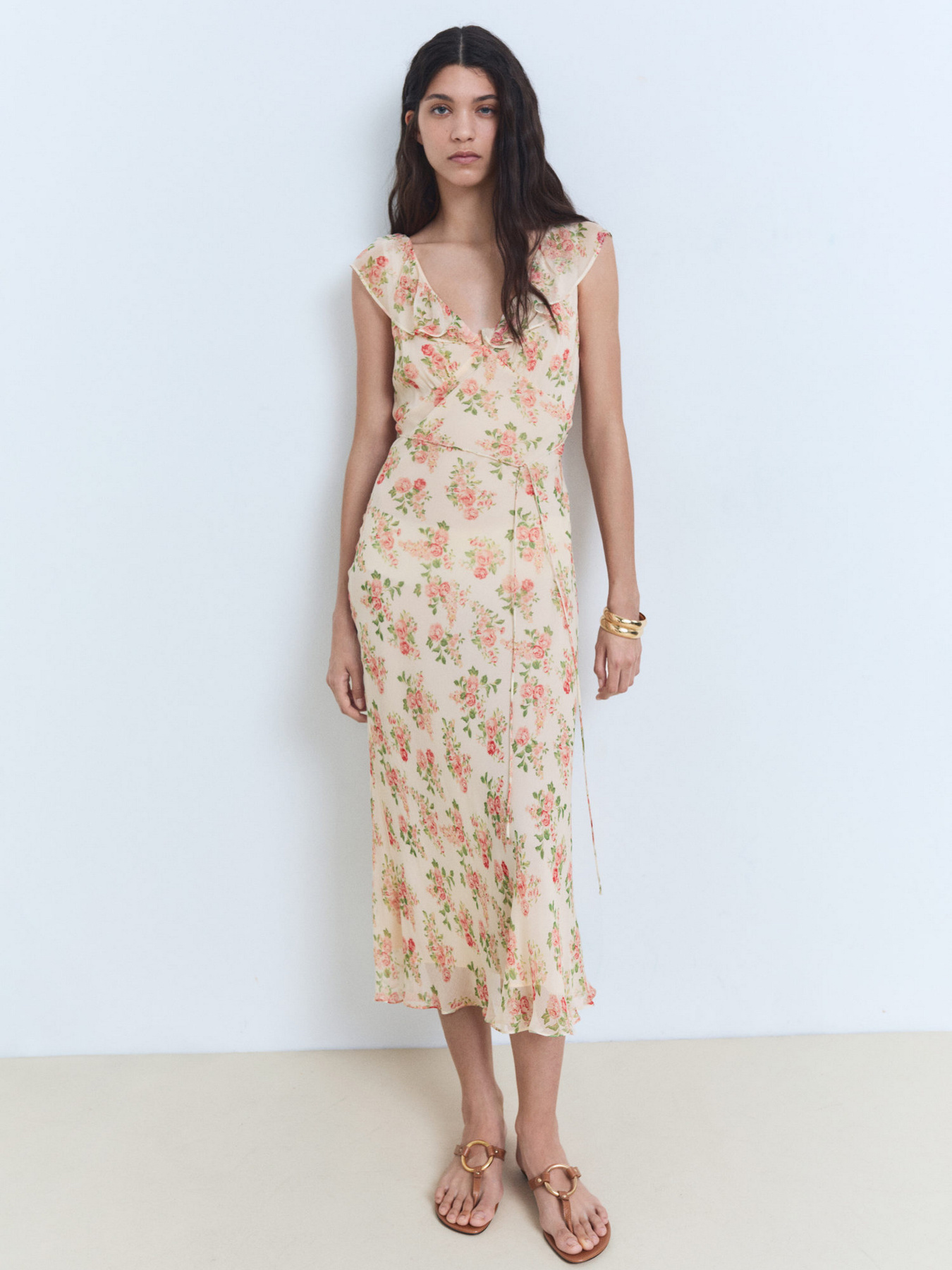 Сукня міді MANGO модель 87019069_5 Фото