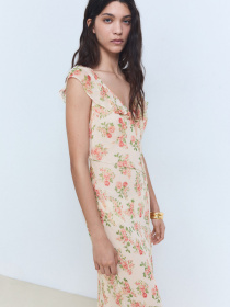 Сукня міді MANGO модель 87019069_5 Фото