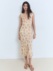 Платье миди MANGO модель 87019069_5 Фото