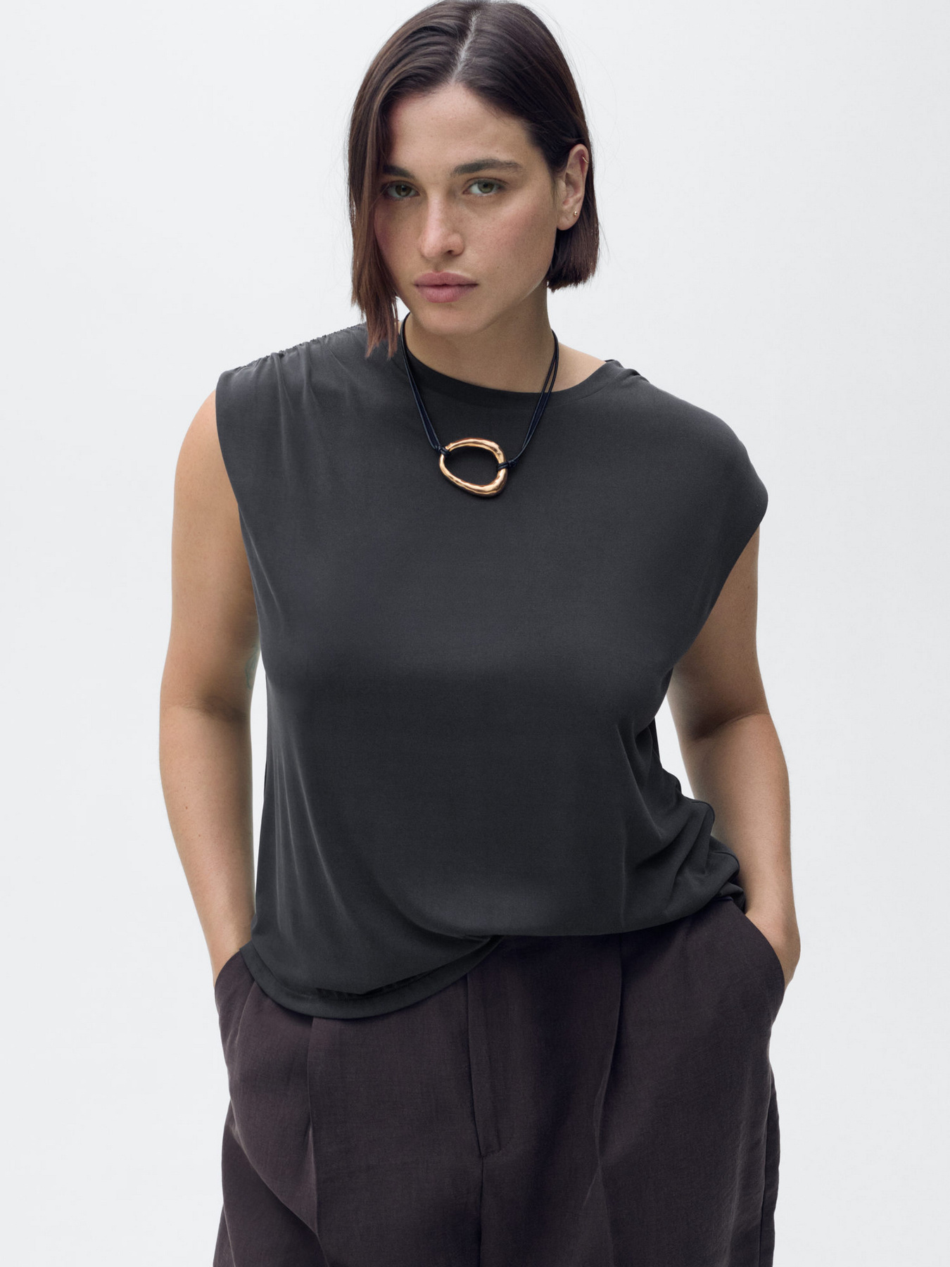 Майка MANGO модель 87039217_95 Фото