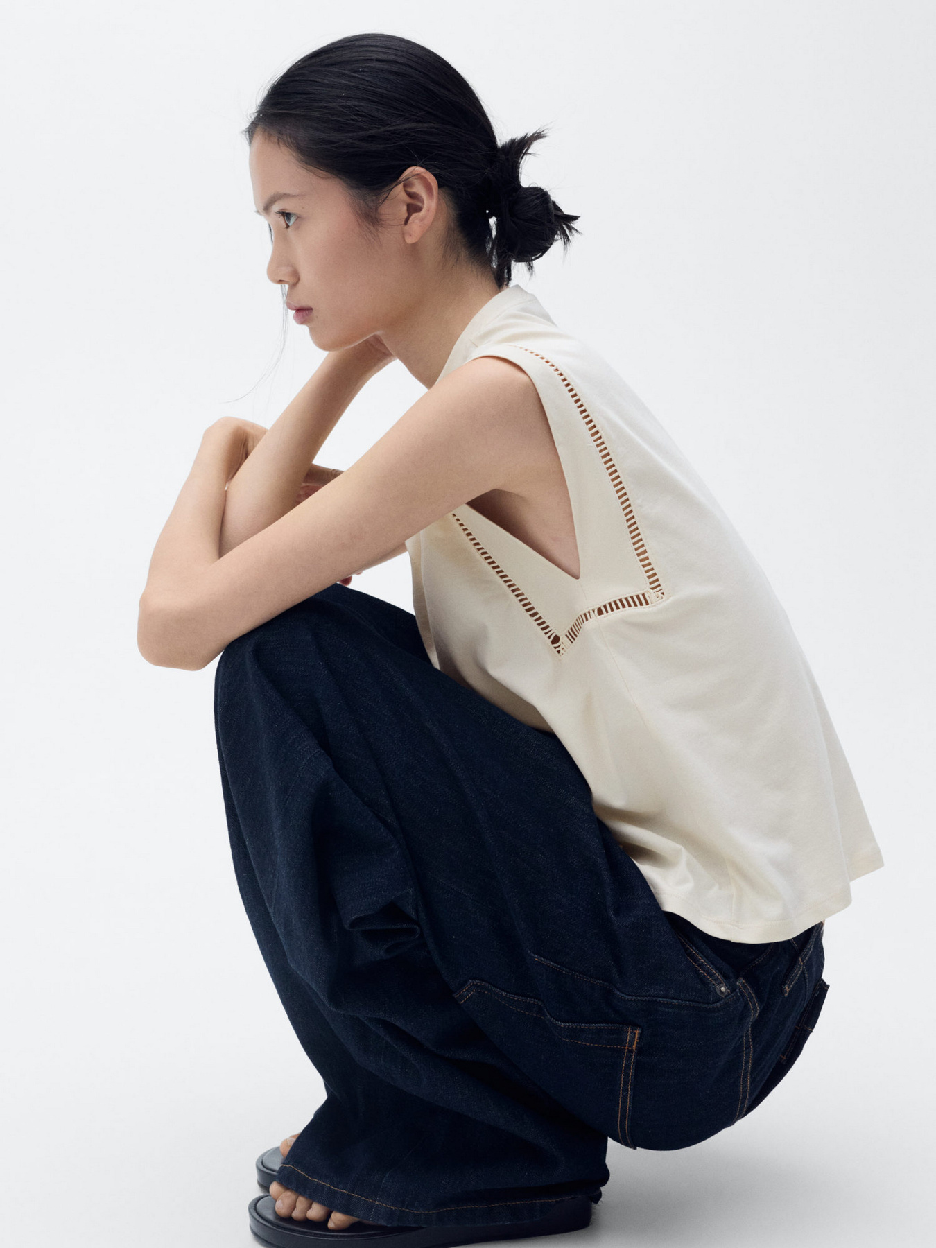 Майка MANGO модель 87085752_8 Фото