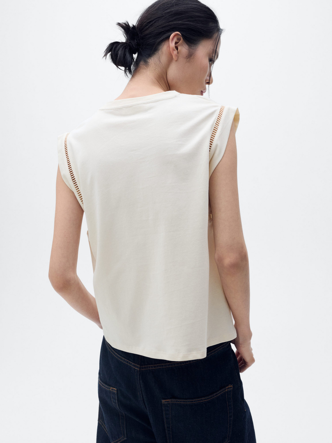 Майка MANGO модель 87085752_8 Майка MANGO модель 87085752_8 Фото