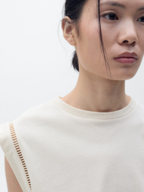 Майка MANGO модель 87085752_8 Майка MANGO модель 87085752_8 Фото