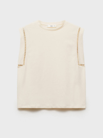 Майка MANGO модель 87085752_8 Майка MANGO модель 87085752_8 Фото