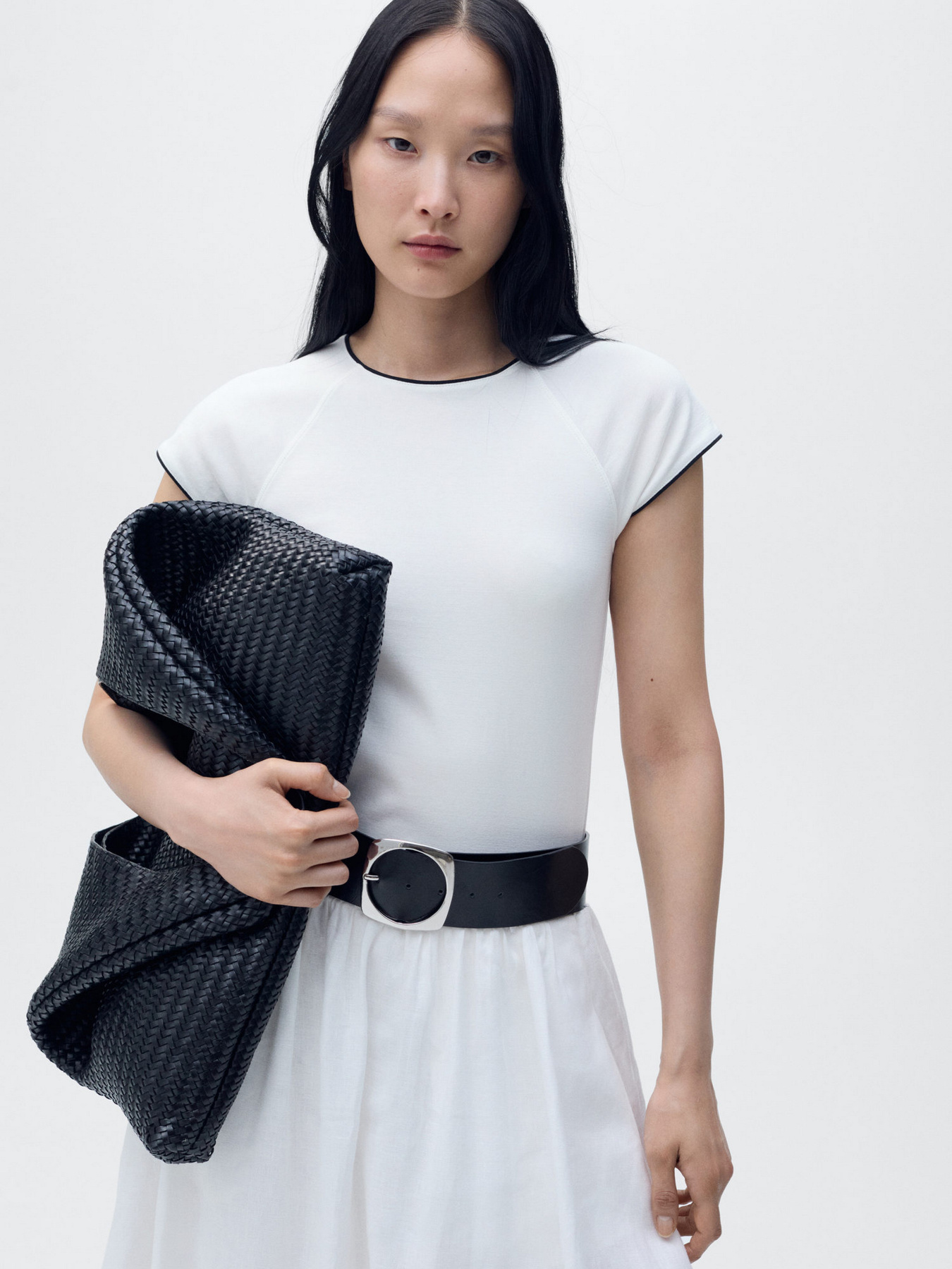 Футболка MANGO модель 87099211_1 Фото