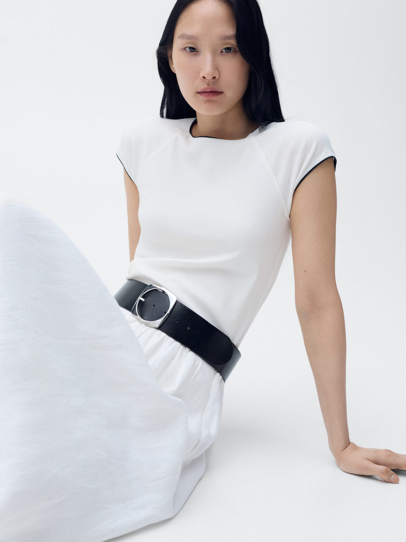 Футболка MANGO модель 87099211_1 Фото