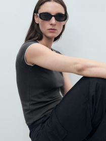 Футболка MANGO модель 87099211_92 Фото