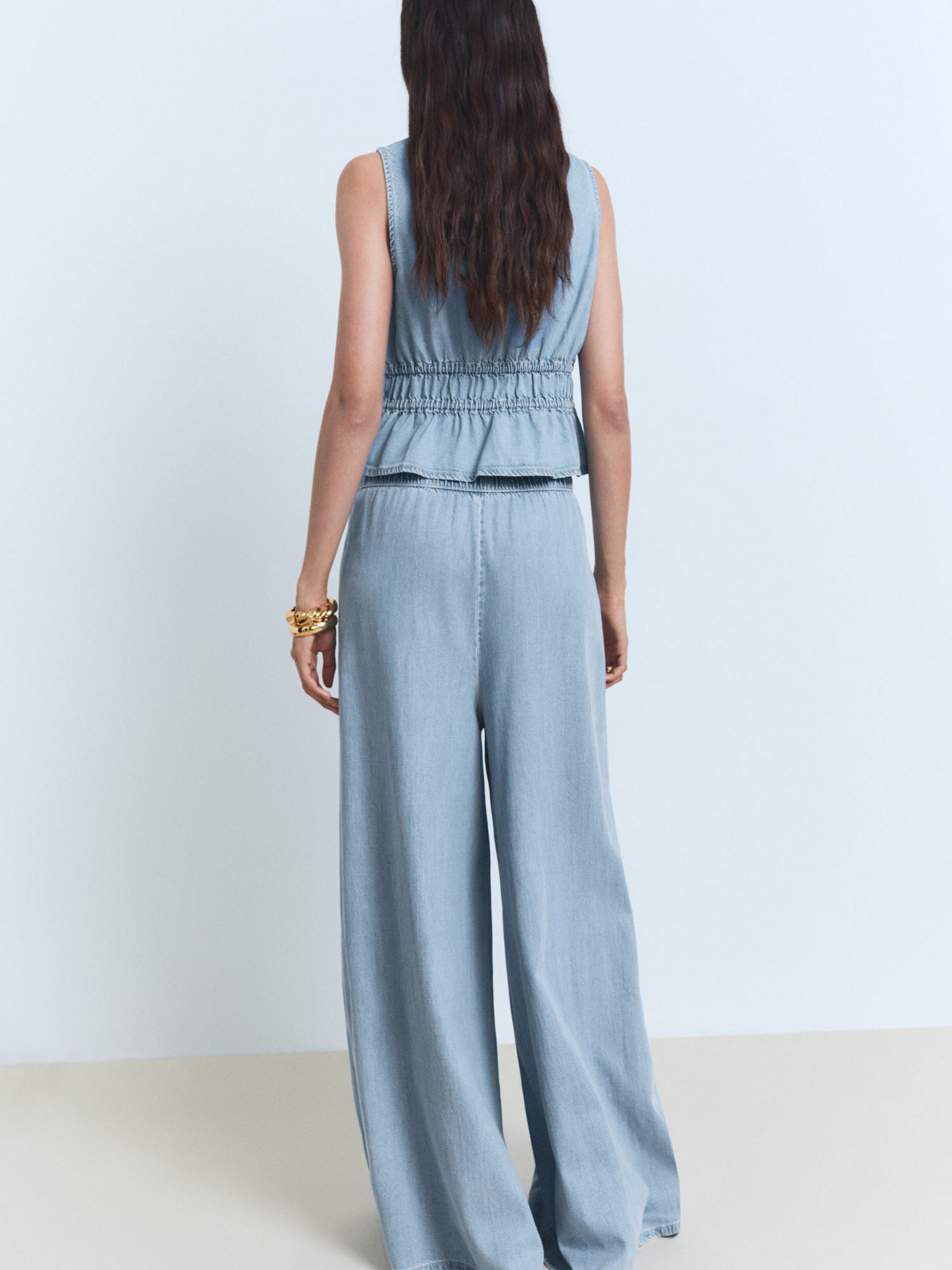 Брюки палаццо MANGO модель 87038648_TC Фото