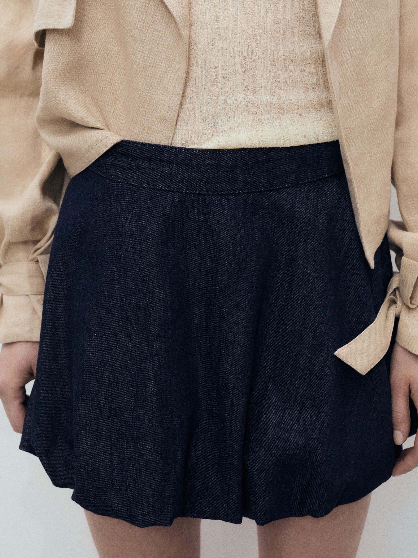 Спідниця міні MANGO модель 87067909_TS Фото