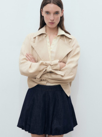 Юбка мини MANGO модель 87067909_TS Фото