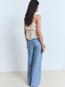 Широкі джинси MANGO модель 87038649_TC Широкі джинси MANGO модель 87038649_TC Фото