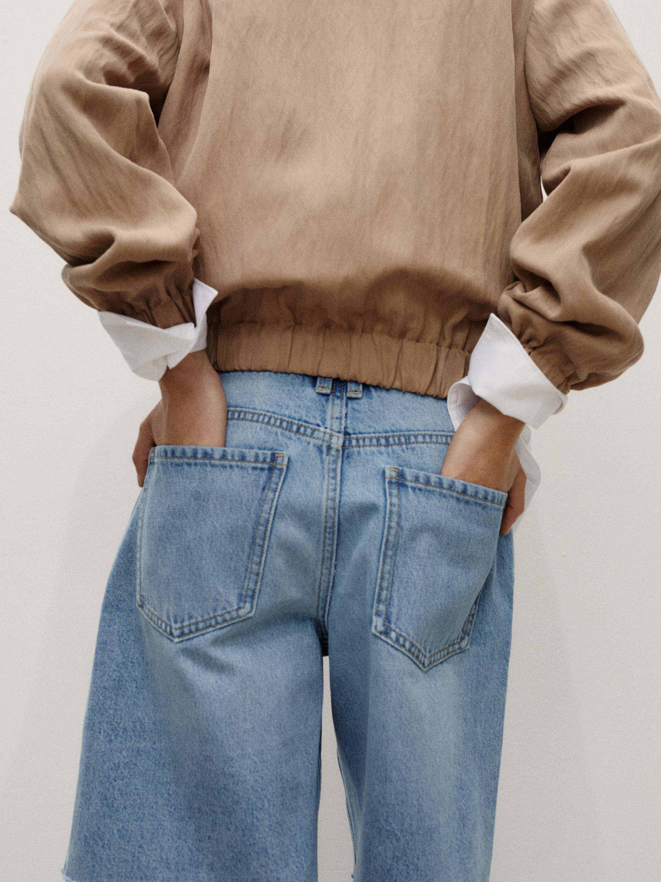 Шорти джинсові MANGO модель 87048643_TM Фото