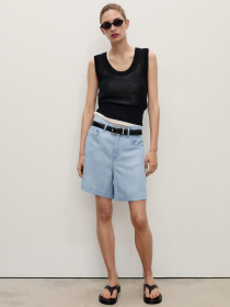 Джинсовые шорты MANGO модель 87098651_TM Фото