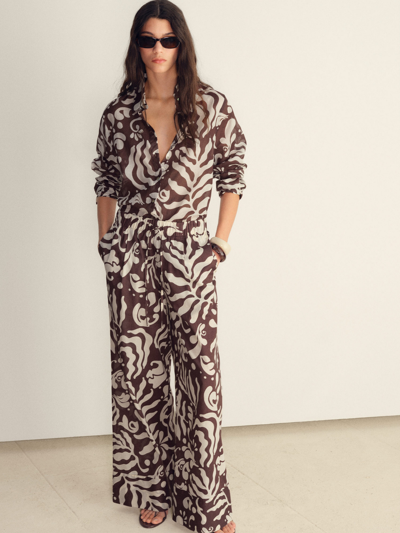 Сорочка MANGO модель 87038644_30 Фото