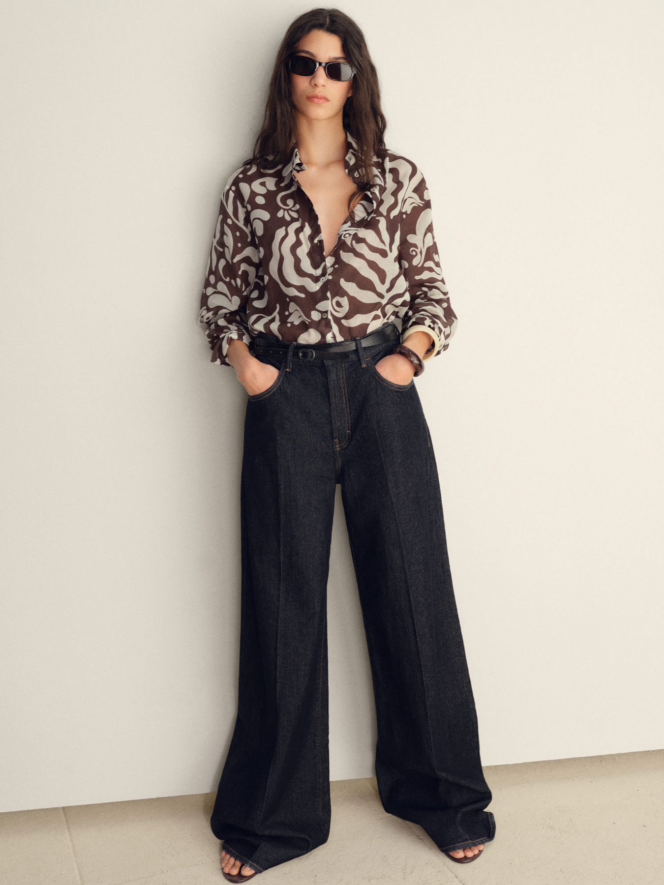 Сорочка MANGO модель 87038644_30 Фото