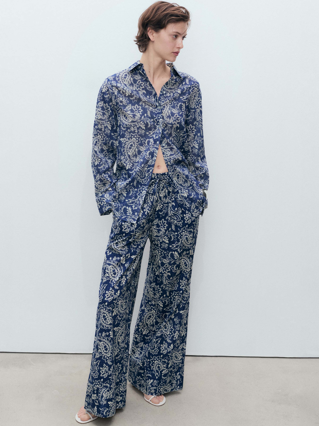 Сорочка MANGO модель 87038644_52 Фото