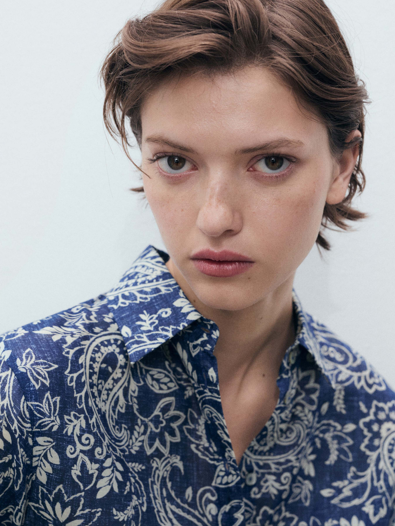 Рубашка повседневная MANGO модель 87038644_52 Фото