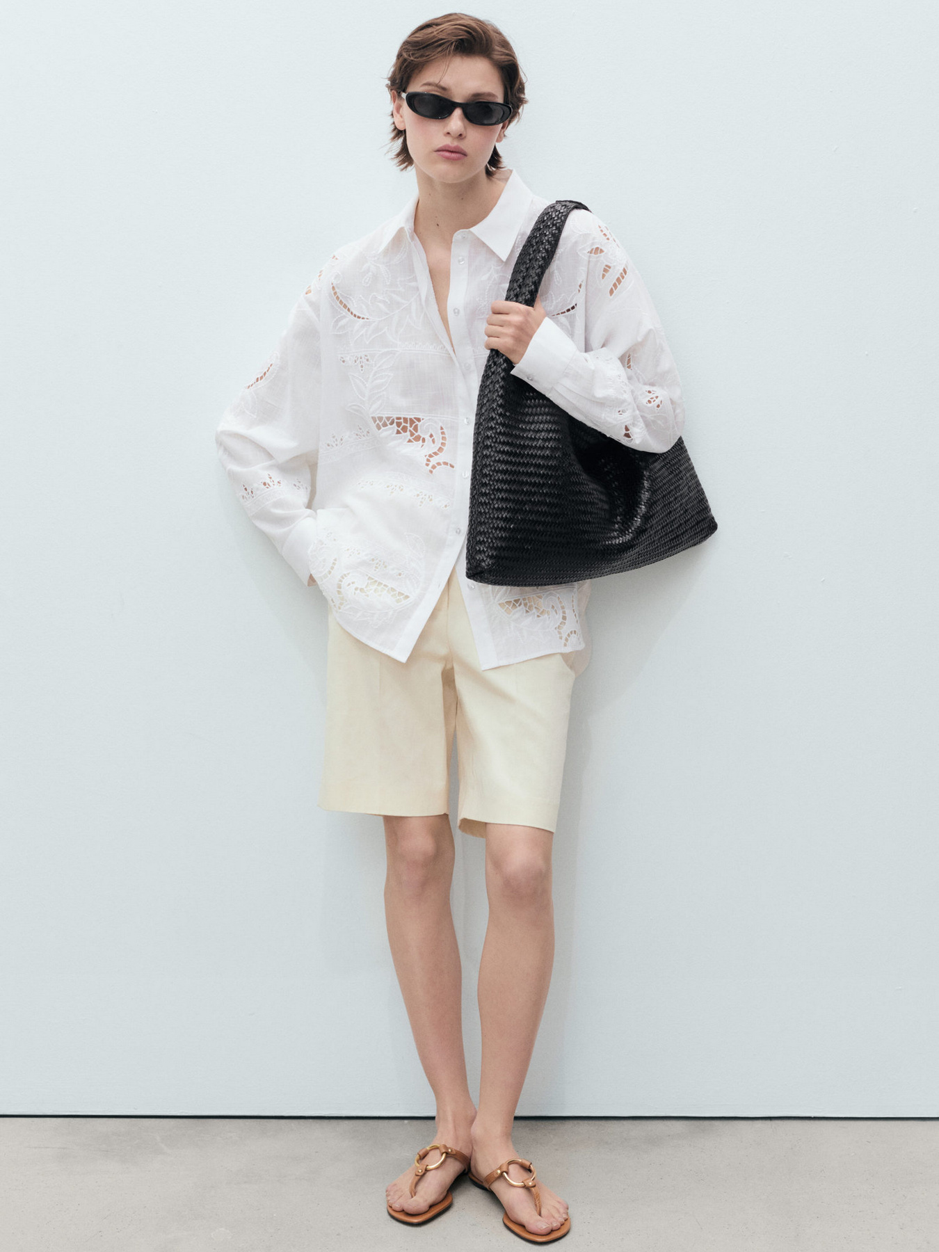 Сорочка MANGO модель 87068645_2 Фото