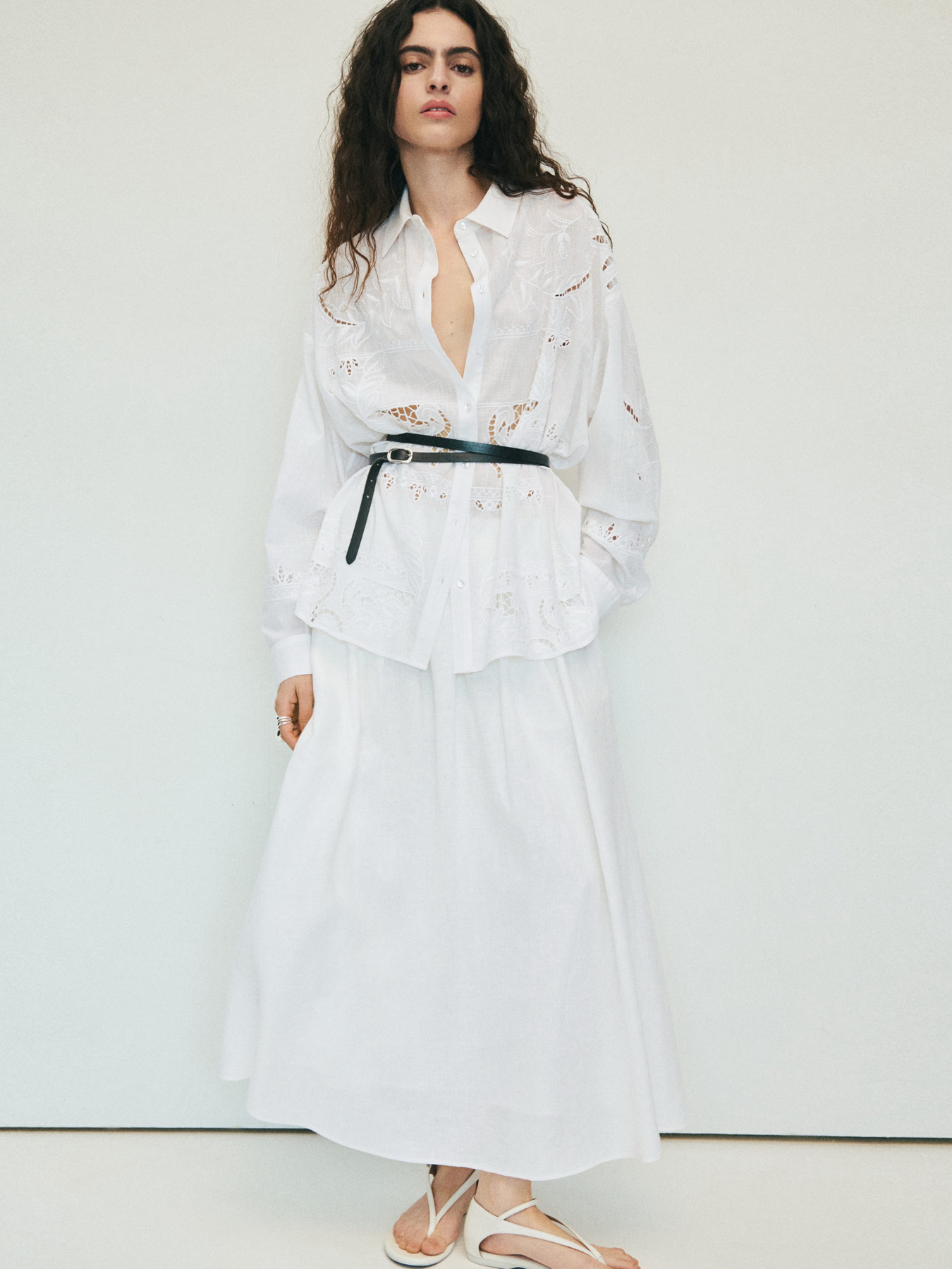 Сорочка MANGO модель 87068645_2 Фото