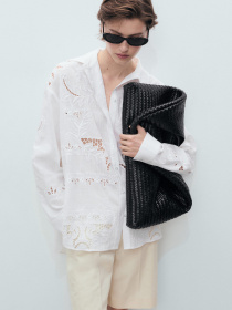 Рубашка MANGO модель 87068645_2 Фото