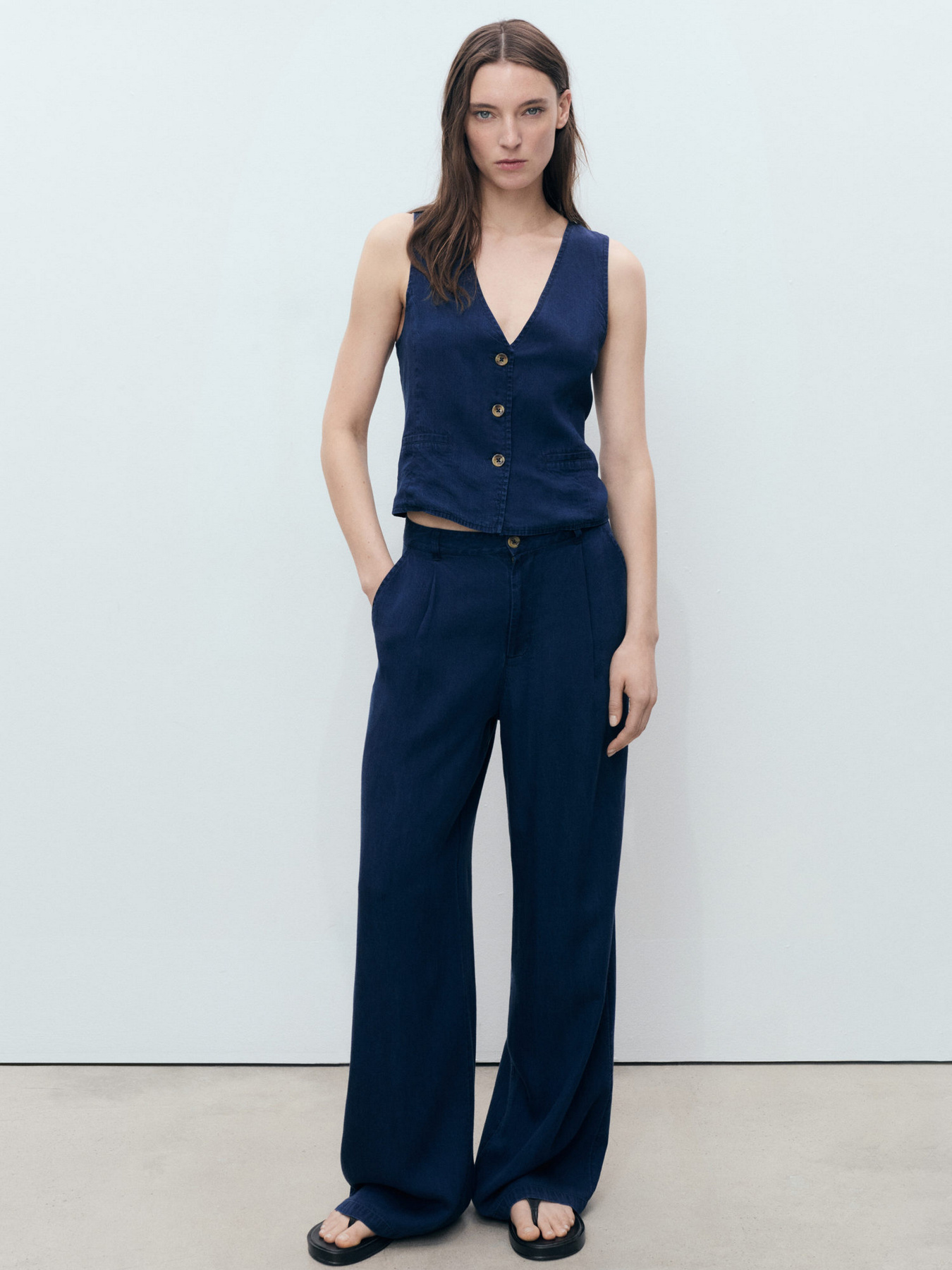 Жилет MANGO модель 87098641_TO Фото