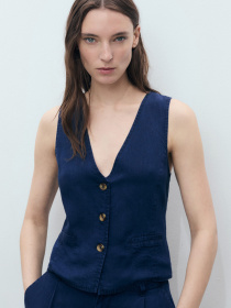 Жилет MANGO модель 87098641_TO Фото