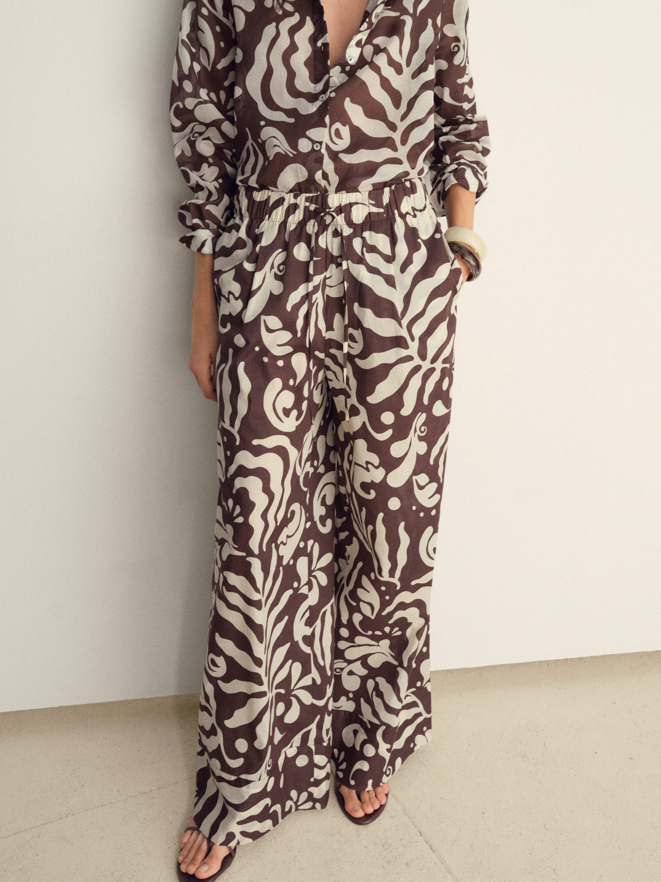 Штани повсякденні MANGO модель 87028645_30 Фото