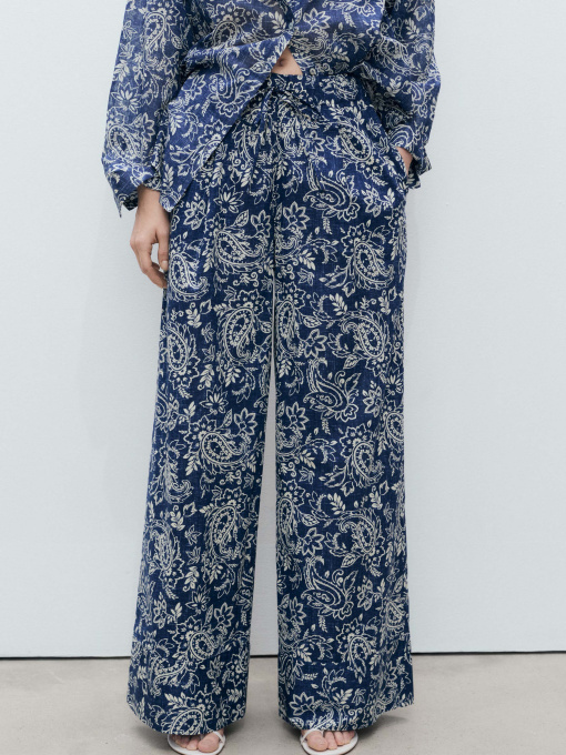 Брюки повседневные MANGO модель 87028645_52 Фото