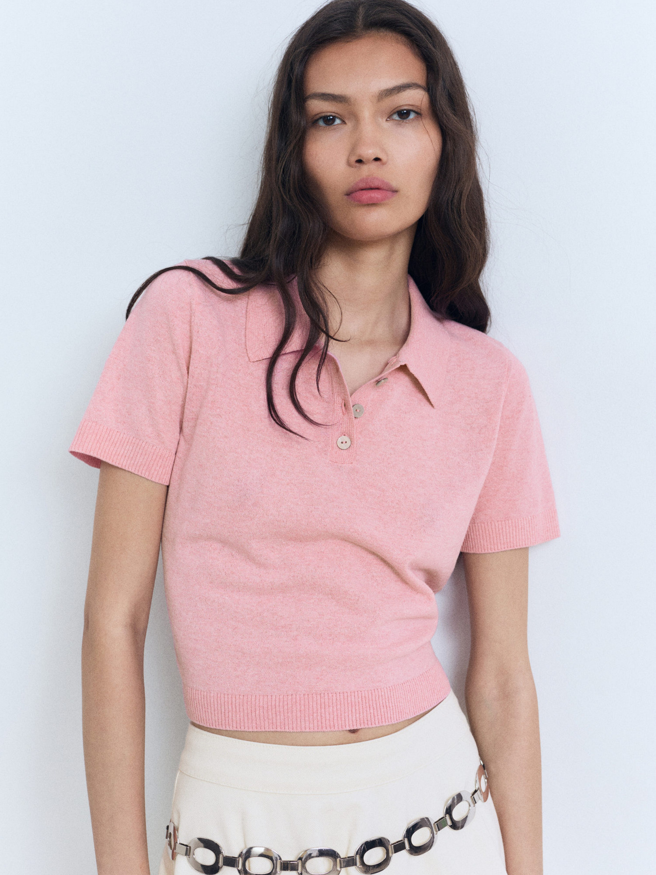 Поло MANGO модель 87088649_81 Фото